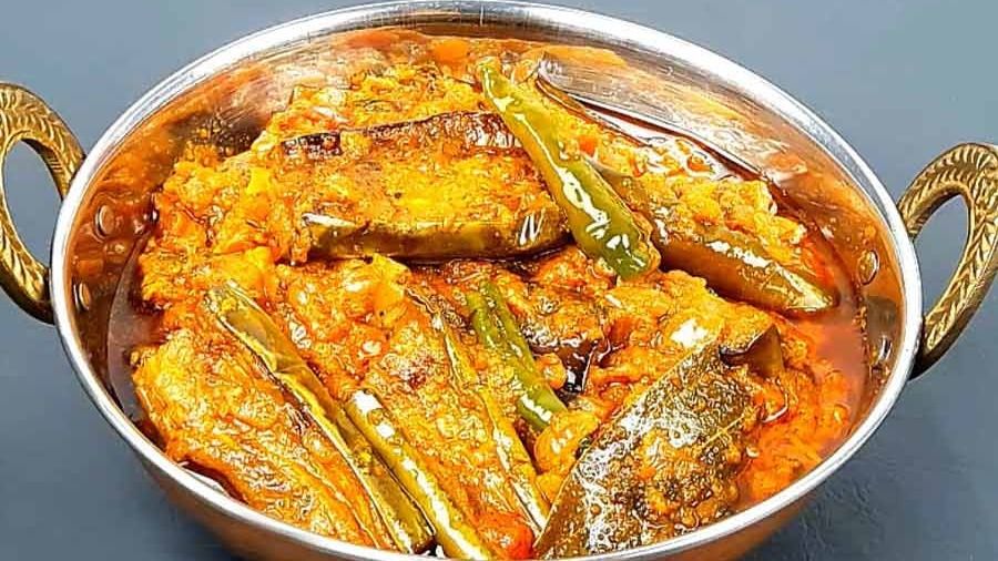 এ হল খাস বেগুনের কোর্মা, পোলাও-পরোটা দিয়ে জমে যাবে