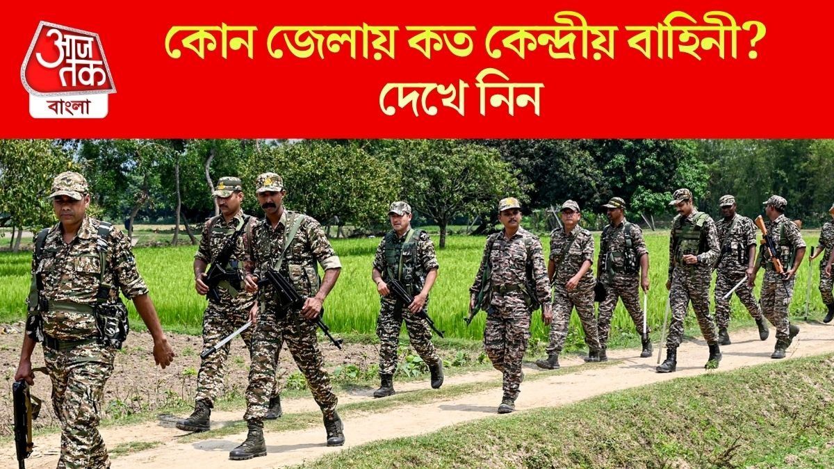 কোন জেলায় কত কেন্দ্রীয় বাহিনী?