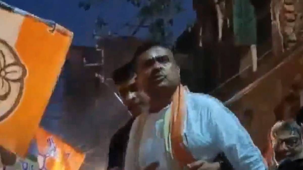 বালিতে রেগে গেলেন শুভেন্দু অধিকারী