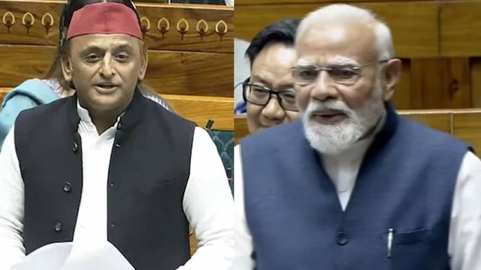 এদিন বক্তব্য রাখার সময় শুরু থেকেই বারবার প্রতিবাদ জানাতে থাকেন বিরোধী সাংসদরা।