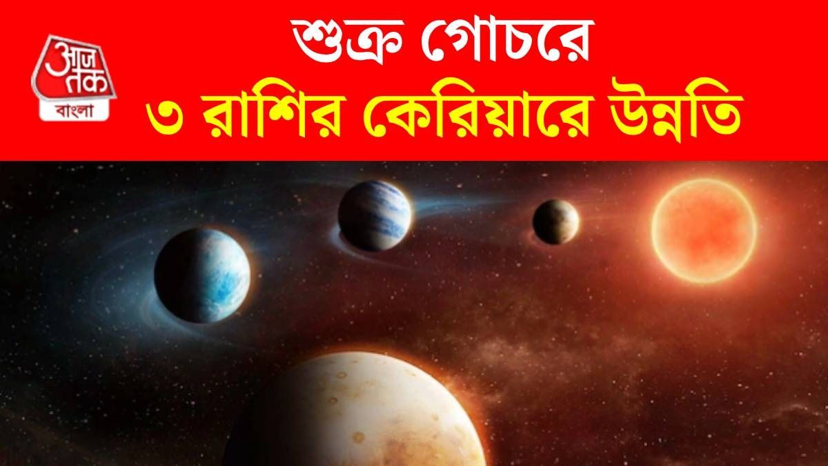 বৈভব শুক্রের বিরাট অবস্থান বদল, লাক্সারি জীবন শুরু ৪ রাশির