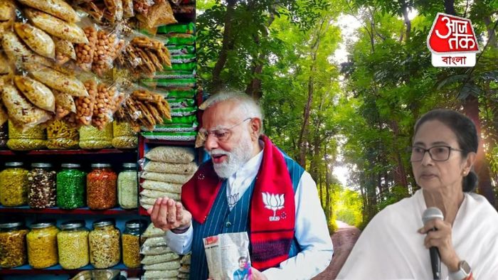 কেন ঝাড়গ্রামে ঝালমুড়ি খেলেন প্রধানমন্ত্রী