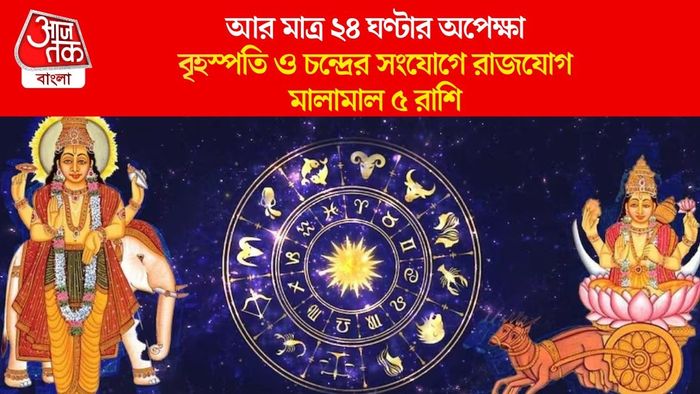 বৃহস্পতি ও চন্দ্রের সংযোগে রাজযোগ