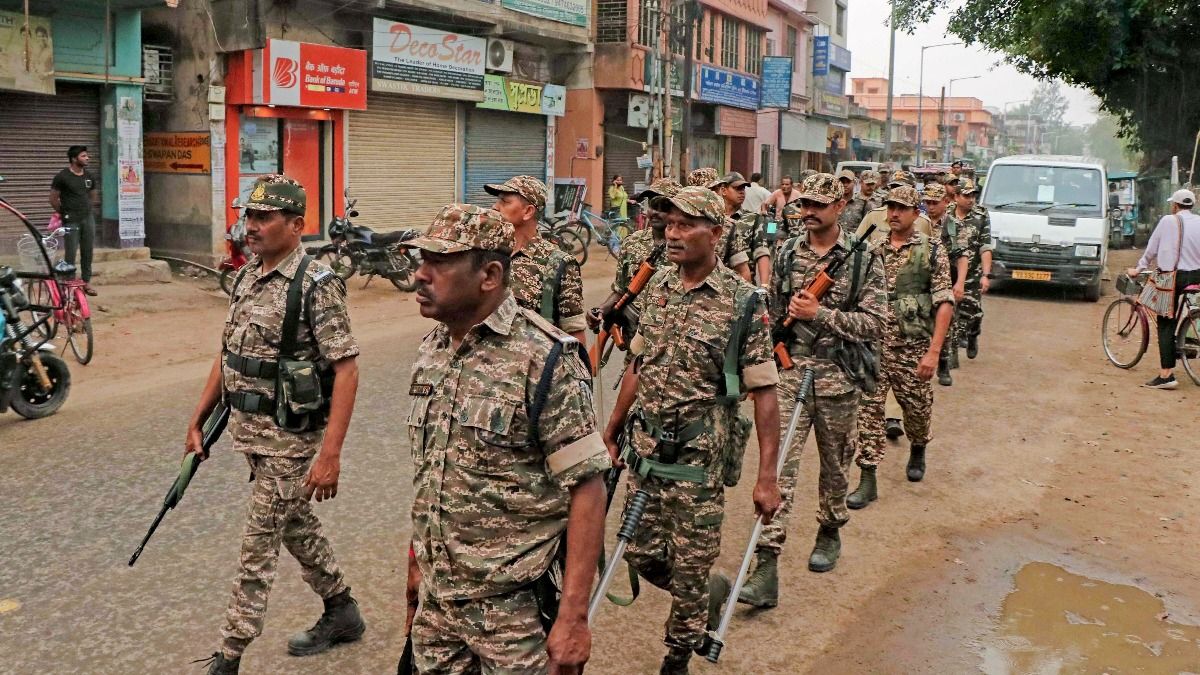 রাজ্যে মোতায়েন কেন্দ্রীয় বাহিনী 