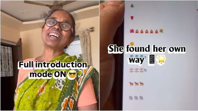 নাম নয়, শুধু ইমোজি, ফোনে কনট্যাক্ট সেভের অভিনব কৌশল বাংলার ঝরনার; VIDEO VIRAL 