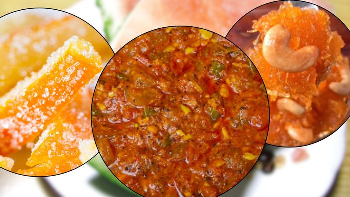 তরমুজের খোসা দিয়ে ৫টি পদ