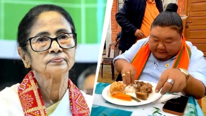 'মমতাদি আমি BJP-র লোক হয়েও মাছ-মাংস খাই,' পাত পেড়ে খেলেন 'ইনফ্লুয়েন্সার' মন্ত্রী, VIDEO