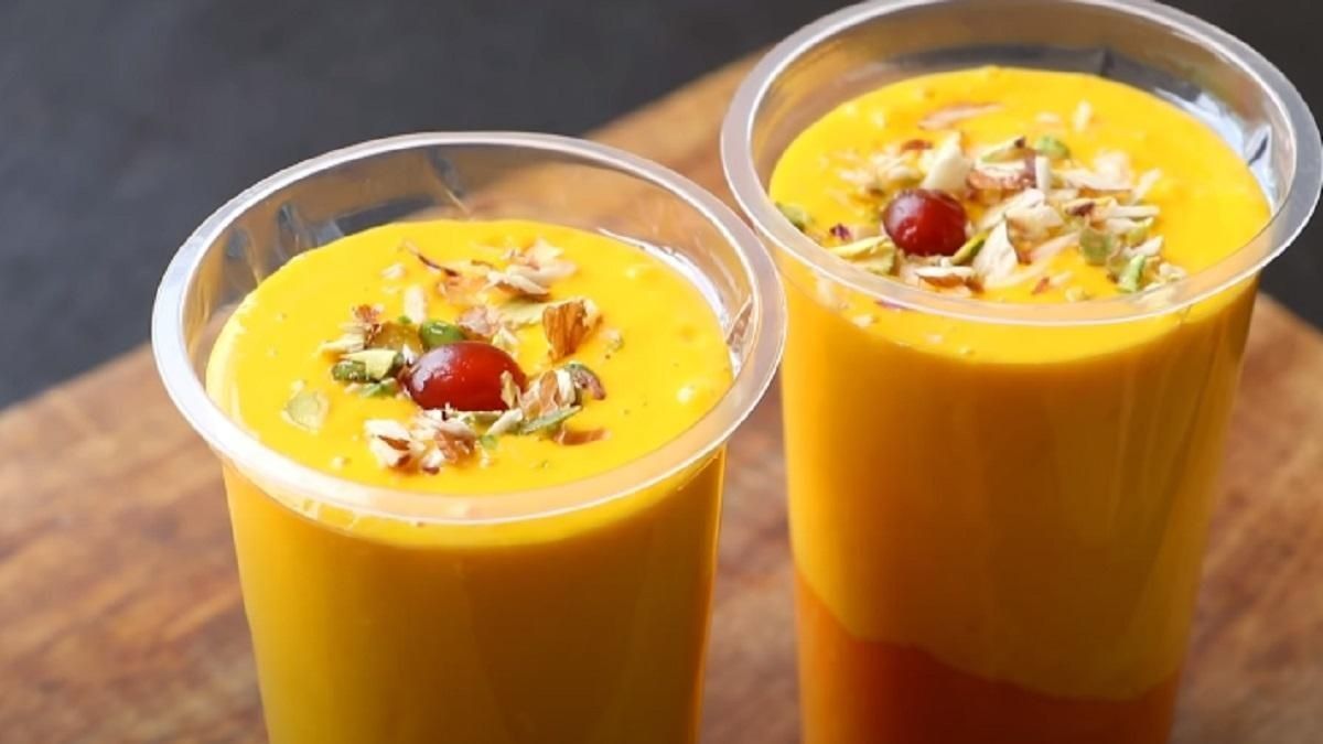 ম্যাঙ্গো লস্যি রেসিপি 