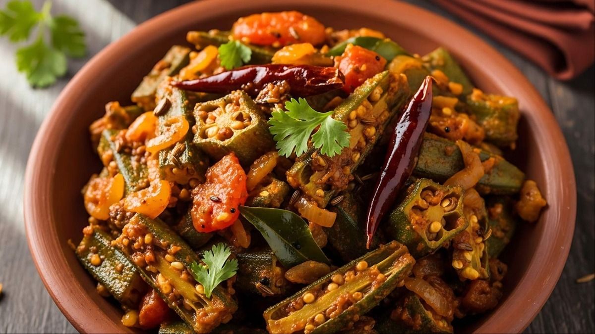 গরমকালে দুপুরের খাবারের জন্য মশলাদার ভিন্ডি সবচেয়ে ভালো, এটি কোনো রকম আঠালো ভাব ছাড়াই কয়েক মিনিটের মধ্যে তৈরি হয়ে যাবে (ছবি- অ্যাডোব স্টক)