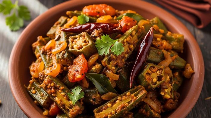 গরমকালে দুপুরের খাবারের জন্য মশলাদার ভিন্ডি সবচেয়ে ভালো, এটি কোনো রকম আঠালো ভাব ছাড়াই কয়েক মিনিটের মধ্যে তৈরি হয়ে যাবে (ছবি- অ্যাডোব স্টক)