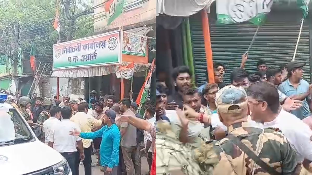 পরিস্থিতি সামাল দিতে শেষে হস্তক্ষেপ করে কেন্দ্রীয় বাহিনী। 