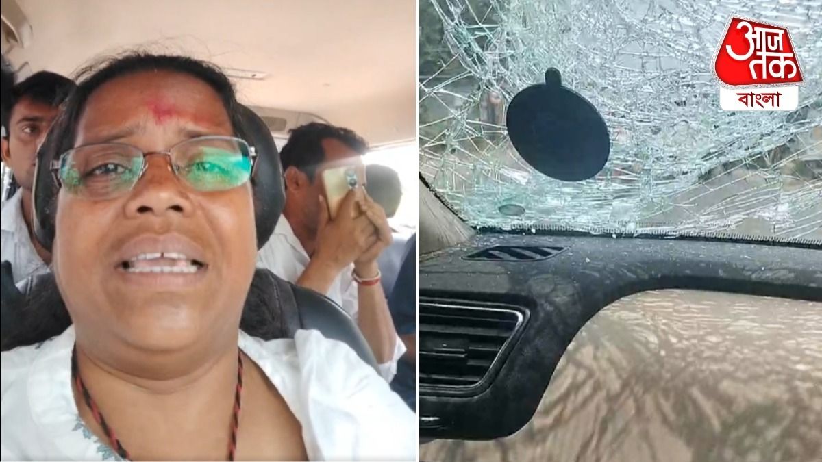 সাংসেদর গাড়িতে হামলার অভিযোগ 