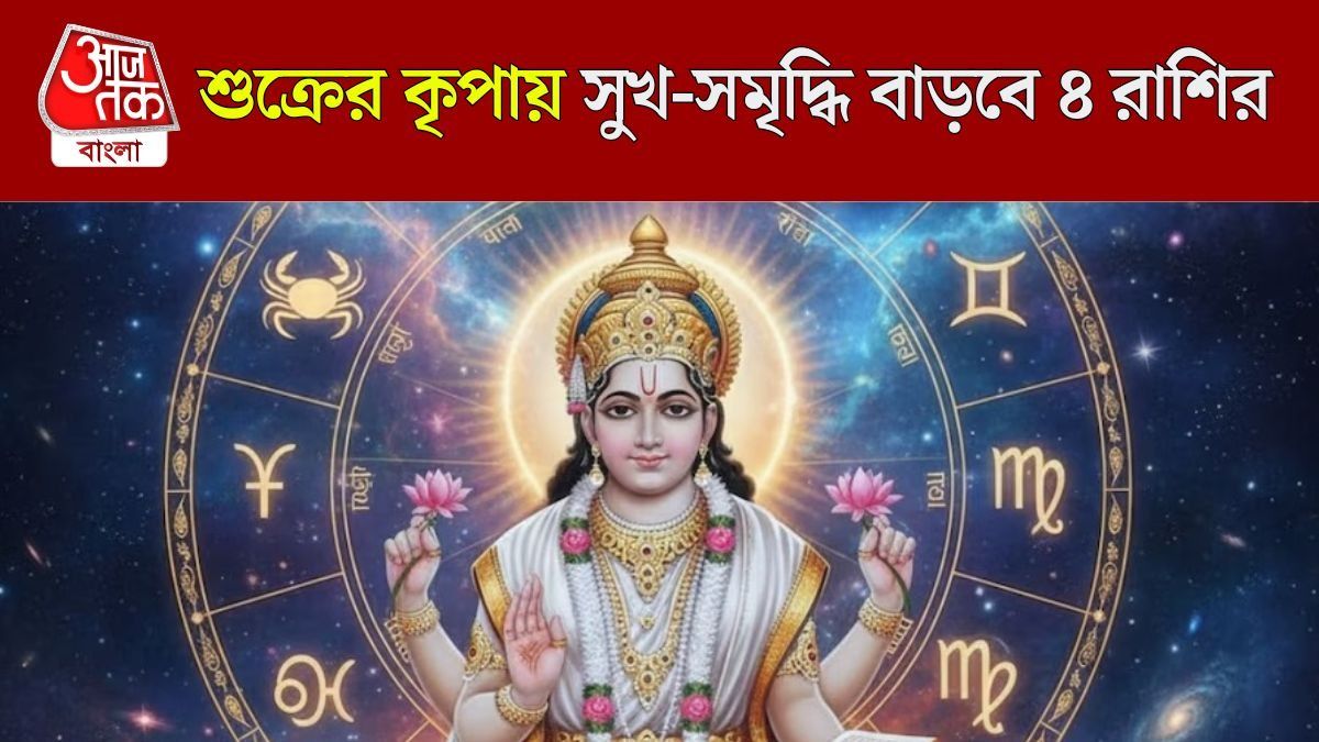 পুনর্বসু নক্ষত্রে শুক্রের প্রবেশে লক্ষ্মীলাভ, ৪ রাশির হাতে অঢেল সম্পত্তি  