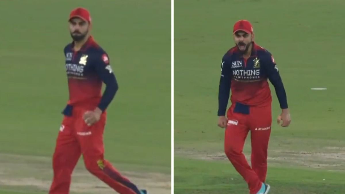 ফিরল সেই গর্জন, গিলের ক্যাচ ধরে পুরনো মেজাজে বিরাট, VIDEO VIRAL 