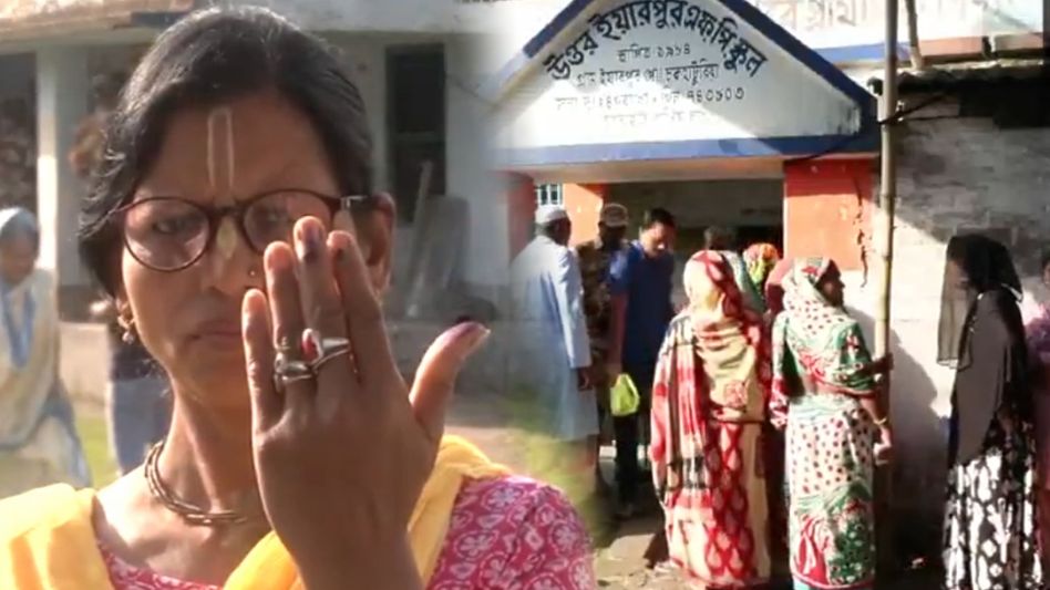 ফের ভোটগ্রহণ রাজ্যে! দক্ষিণ ২৪ পরগনার ১৫টি বুথে শুরু পুনর্নির্বাচন, সকাল থেকেই লম্বা লাইন ফের ভোটগ্রহণ রাজ্যে! দক্ষিণ ২৪ পরগনার ১৫টি বুথে শুরু পুনর্নির্বাচন, সকাল থেকেই লম্বা লাইন
