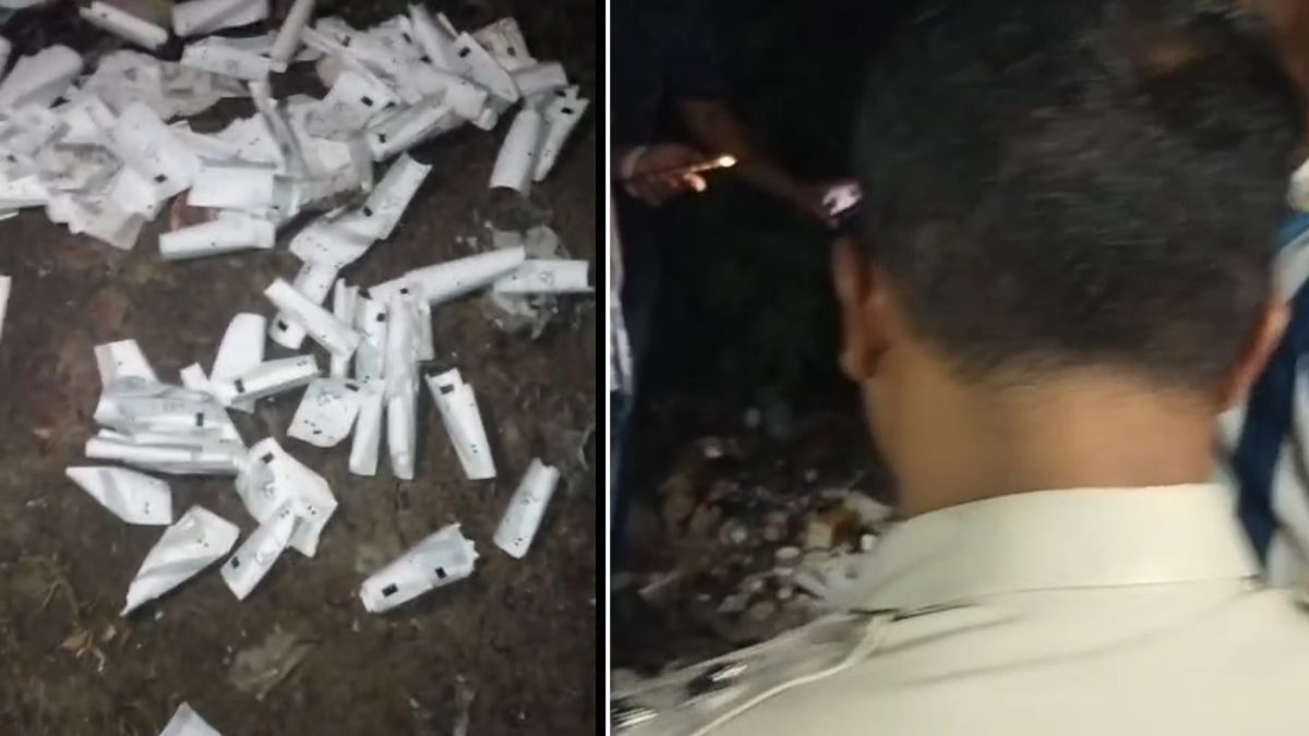 মধ্যমগ্রামের রাস্তায় নোয়াপাড়ার VVPAT স্লিপ, কমিশন জানাল,'ওগুলো মক পোলের'