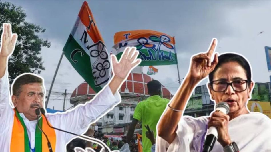 ভবানীপুরে শুভেন্দুর জয়জয়কার! প্রাথমিক ট্রেন্ডে পিছিয়ে মমতা বন্দ্যোপাধ্যায় ভবানীপুরে শুভেন্দুর জয়জয়কার! প্রাথমিক ট্রেন্ডে পিছিয়ে মমতা বন্দ্যোপাধ্যায়