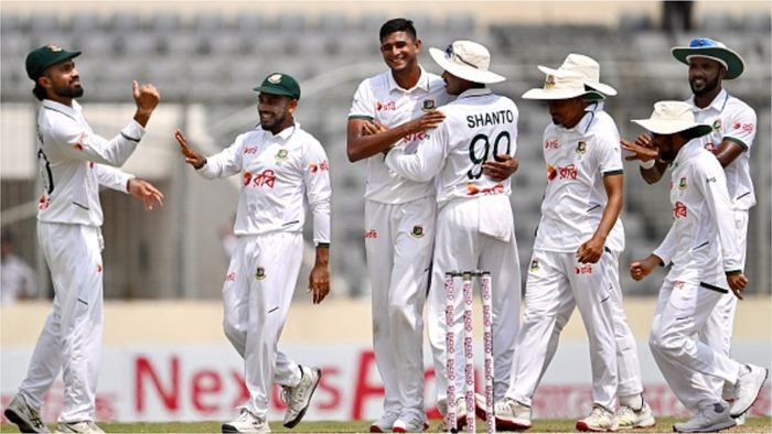 শান্ত-নাহিদের দাপট, প্রথমবার ঘরের মাঠে পাকিস্তানকে হারাল বাংলাদেশ