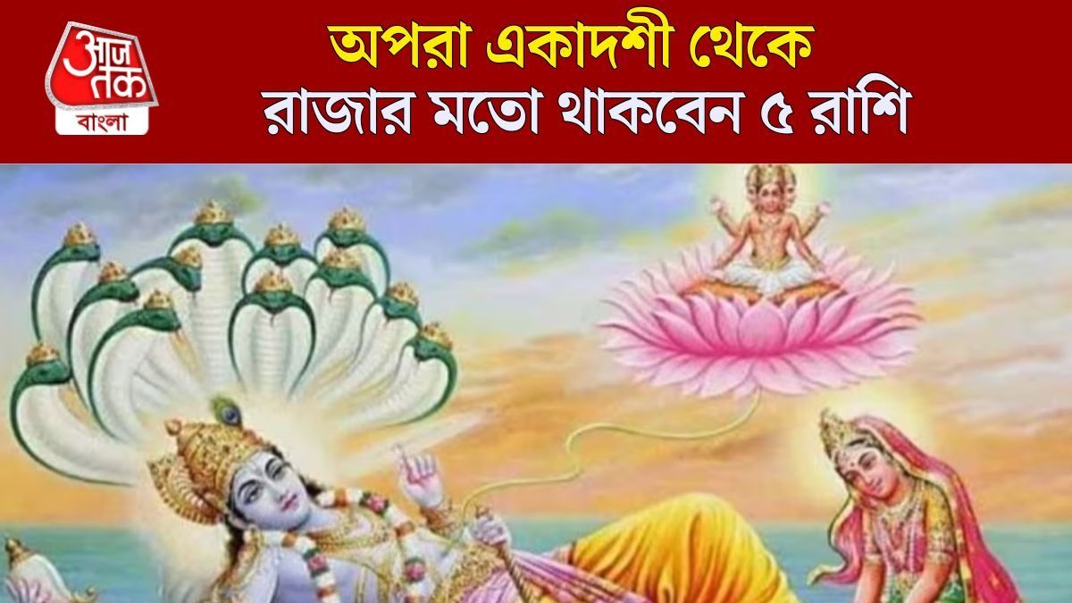 একাধিক রাজযোগে পালিত হচ্ছে অপরা একাদশী, সবদিক থেকে লাভবান ৫ রাশি 