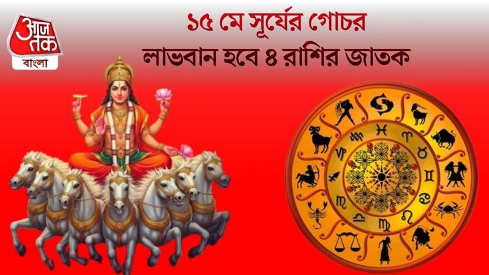 ১৫ মে সূর্যের গোচর