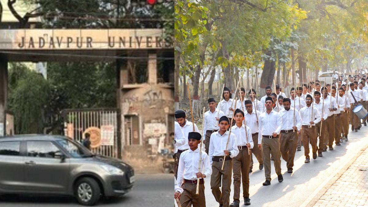 যাদবপুরের ক্যাম্পাসে এবার RSS,  বিশ্ববিদ্যালয়কে 'মাওবাদী প্রভাবমুক্ত' করার শপথ