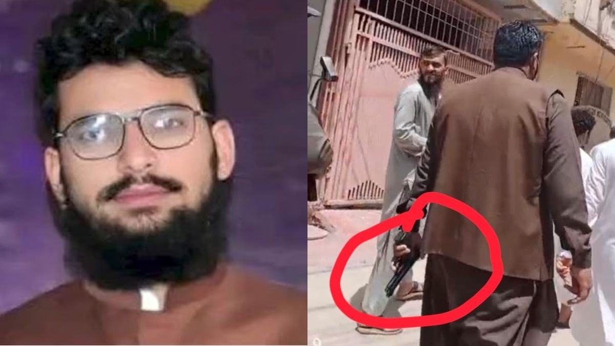 হামজা বুরহানের জানাজাতে বন্দুকধারী দল