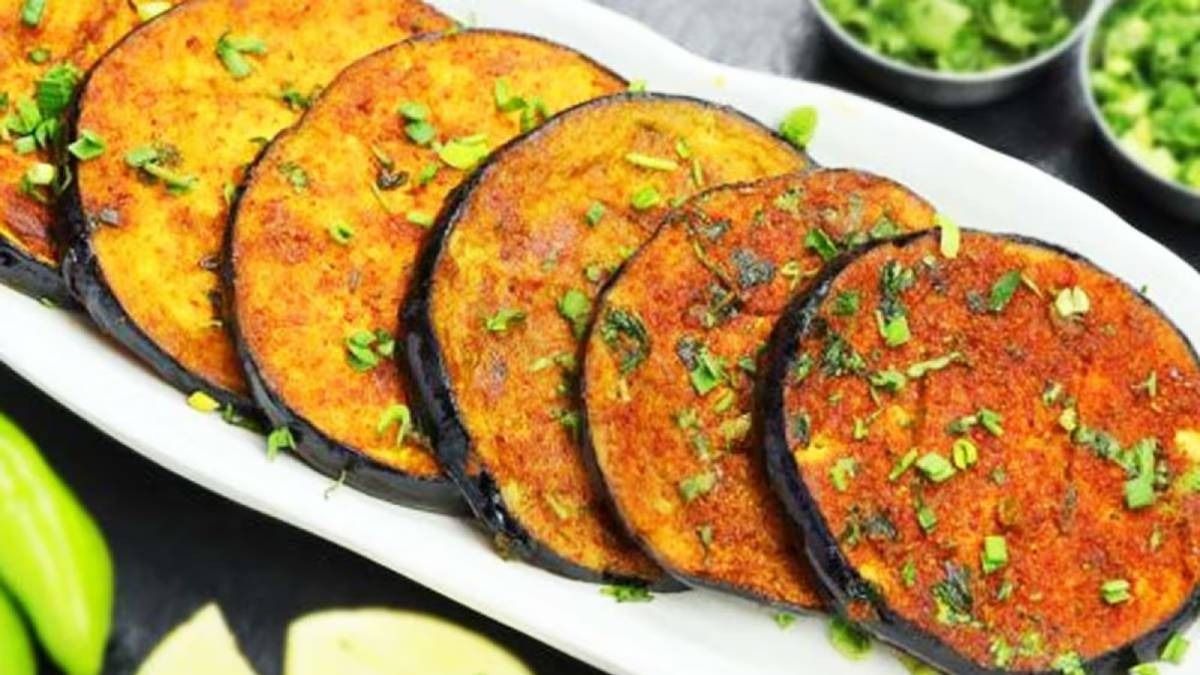 বাঙালি স্টাইল বেগুনভাজা