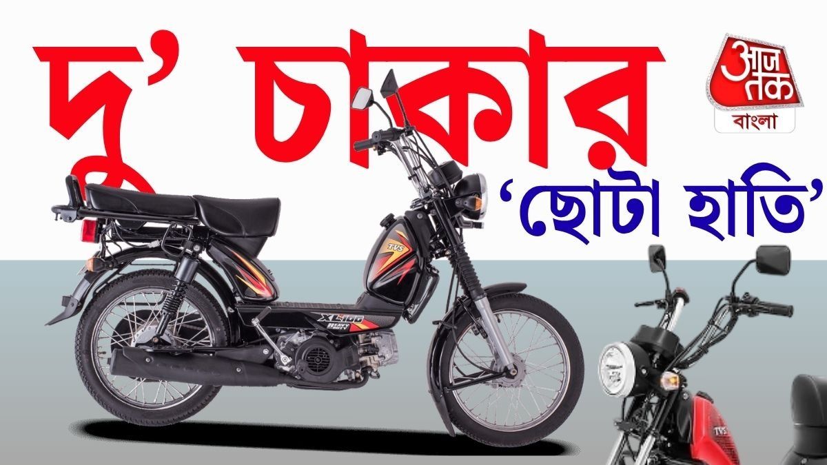 আজও বাজার কাঁপাচ্ছে TVS XL100, দাম কত? রইল সব Details