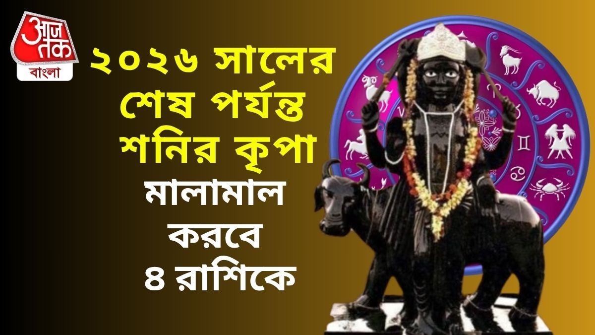 শনির সুনজরে ৪ রাশি, ডিসেম্বরের মধ্যে বড়লোক হওয়ার বিরাট যোগ