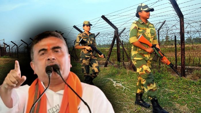 BSF-কে ২৩০ বিঘা জমি দিলেন শুভেন্দু অধিকারী