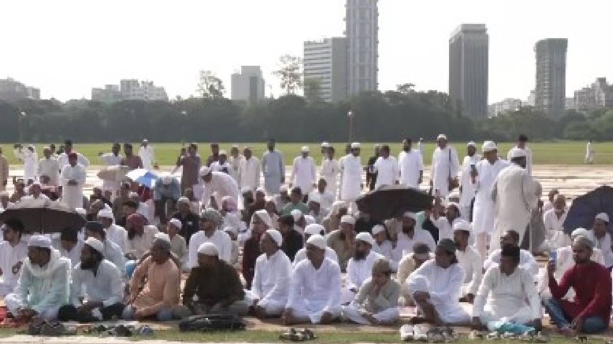 রেড রোড নয়, ব্রিগেডে ইদের নমাজ, ১৯৭৮ সালের পরে প্রথমবার ঐতিহাসিক ঘটনার সাক্ষী কলকাতা