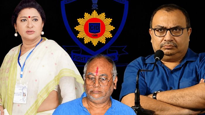 নয়না বন্দ্যোপাধ্যায়, কুণাল ঘোষ, চন্দ্রনাথ সিনহার বাড়িতে CID