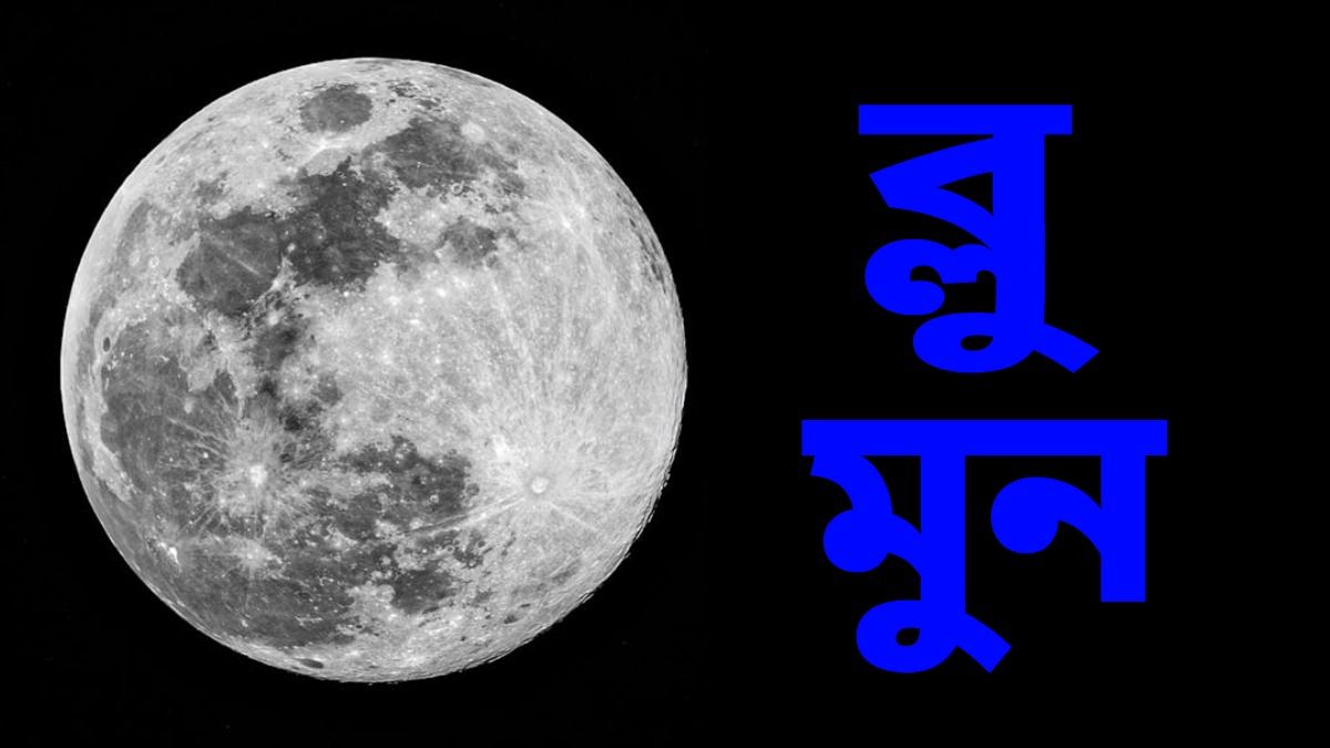 আজ রাতেই আকাশে দেখা যাবে অন্যরকম চাঁদ, ব্লু মুন আসলে কী? জেনে নিন