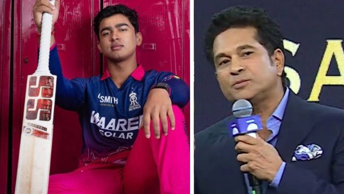 বৈভব সূর্যবংশী ও সচিন তেন্ডুলকর