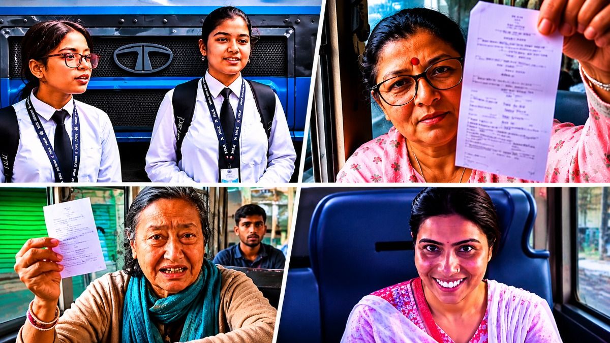 বিনামূল্যে বাসে চেপে কেমন লাগছে মহিলাদের?