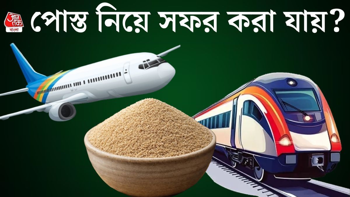 ব্যাগে পোস্ত নিয়ে সফর? বিমান বা ট্রেনে যাওয়ার আগে জেনে নিন আইনি নিয়মাবলী