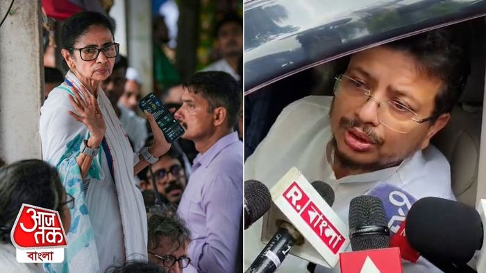 মমতা বন্দ্যোপাধ্যায় ও ঋতব্রত বন্দ্যোপাধ্যায়