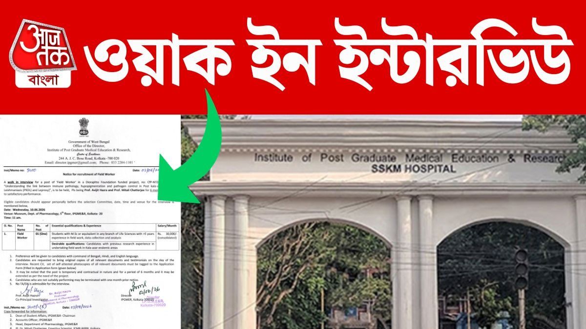 লিখিত পরীক্ষা নয়, সরাসরি ইন্টারভিউয়ের মাধ্যমে কর্মী বাছাই করা হবে।