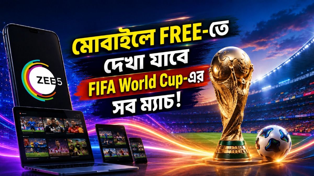 ফুটবল বিশ্বকাপ মোবাইলে FREE-তে দেখুন, আলাদা করে সাবস্ক্রিপশন নিতে হবে না, কীভাবে?