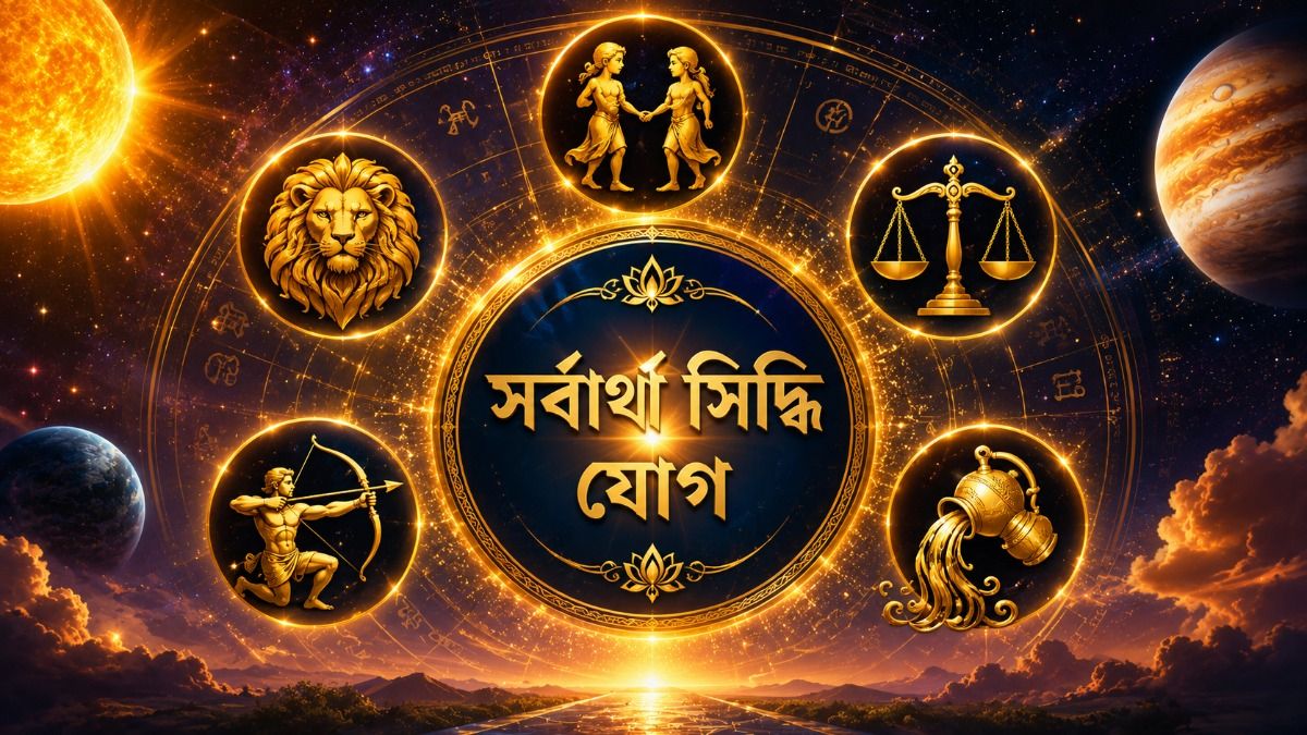  তৈরি হচ্ছে সর্বার্থ সিদ্ধি যোগ, বিরাট সাফল্যের হাতছানি ৫ রাশির 