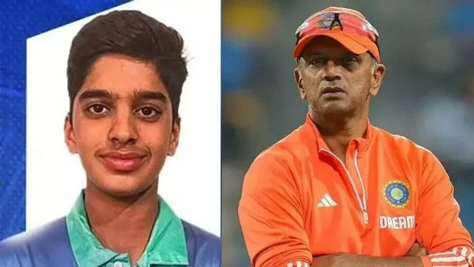 অন্বয় দ্রাবিড় ও রাহুল 