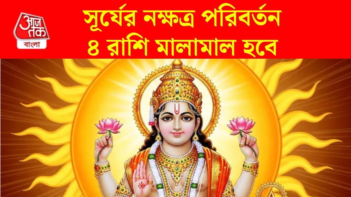 ২২ জুন রাহুর নক্ষত্রে সূর্যের এন্ট্রি, ৪ রাশির ভাগ্য খুলবে, টাকার বর্ষা 