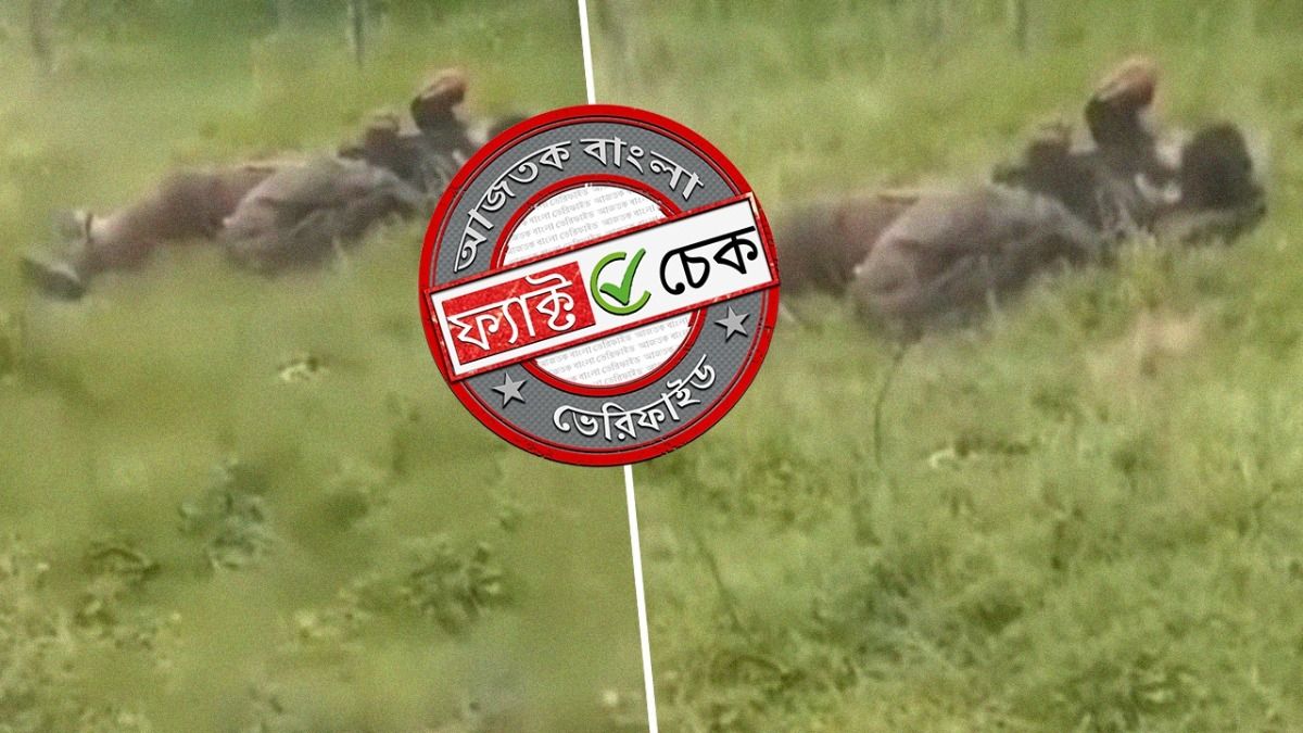 ফ্যাক্ট চেক: কাশ্মীরে সেনা অপারেশনের ভিডিও ত্রিপুরায় BSF-এর অ্যাকশন বলে ভুয়ো প্রচার