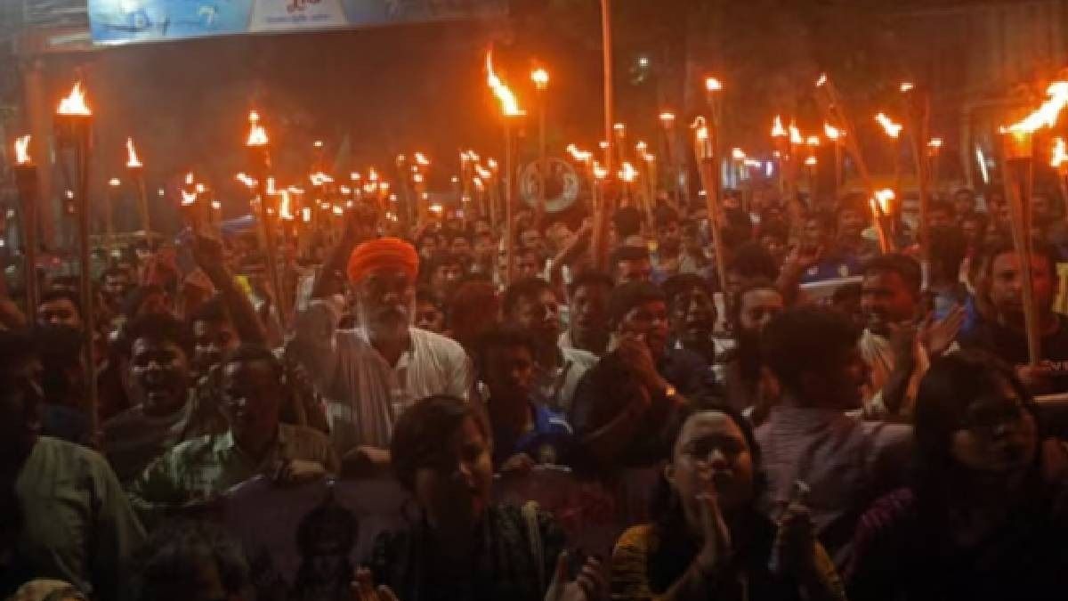 বাংলাদেশে হিন্দু বিক্ষোভ
