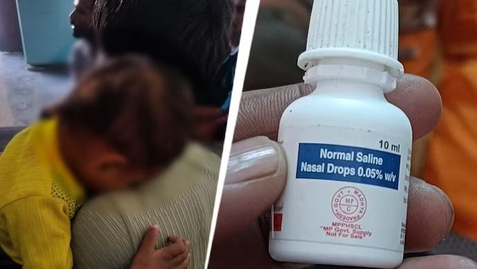 ভুল করে নাকের ড্রপ চোখে দিলেন ডাক্তার, অন্ধ হয়ে গেল ১৯ মাসের শিশু