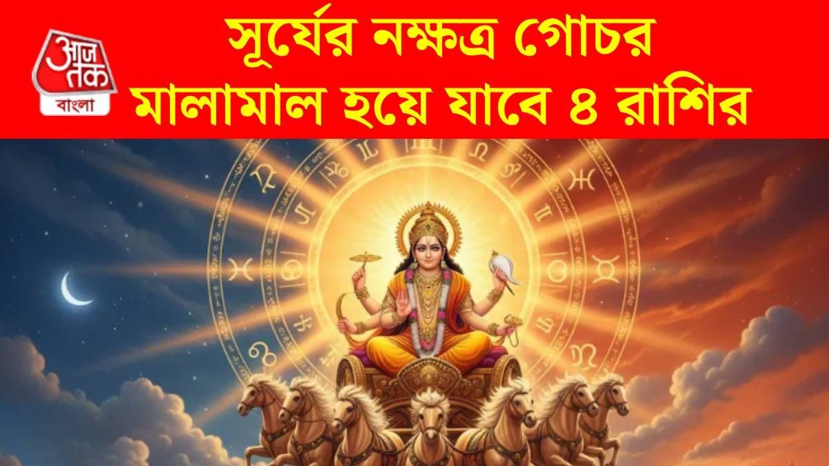 ২০ জুলাই পুষ্য নক্ষত্রে সূর্যের এন্ট্রি, ৪ রাশির ইনকাম বাড়বে, পরিবারে আসবে শান্তি 