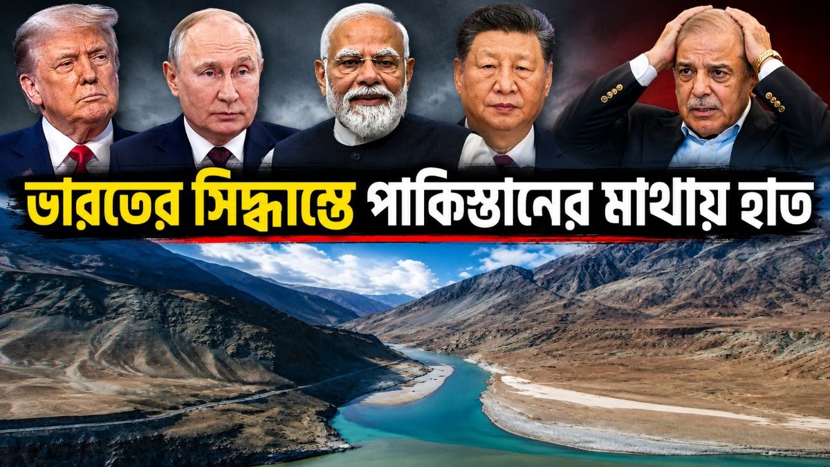 আমেরিকা-রাশিয়া ও চিনের মতো যুক্তি তৈরি আছে ভারতেরও, সিন্ধু চুক্তি নিয়ে দিশেহারা পাকিস্তান 