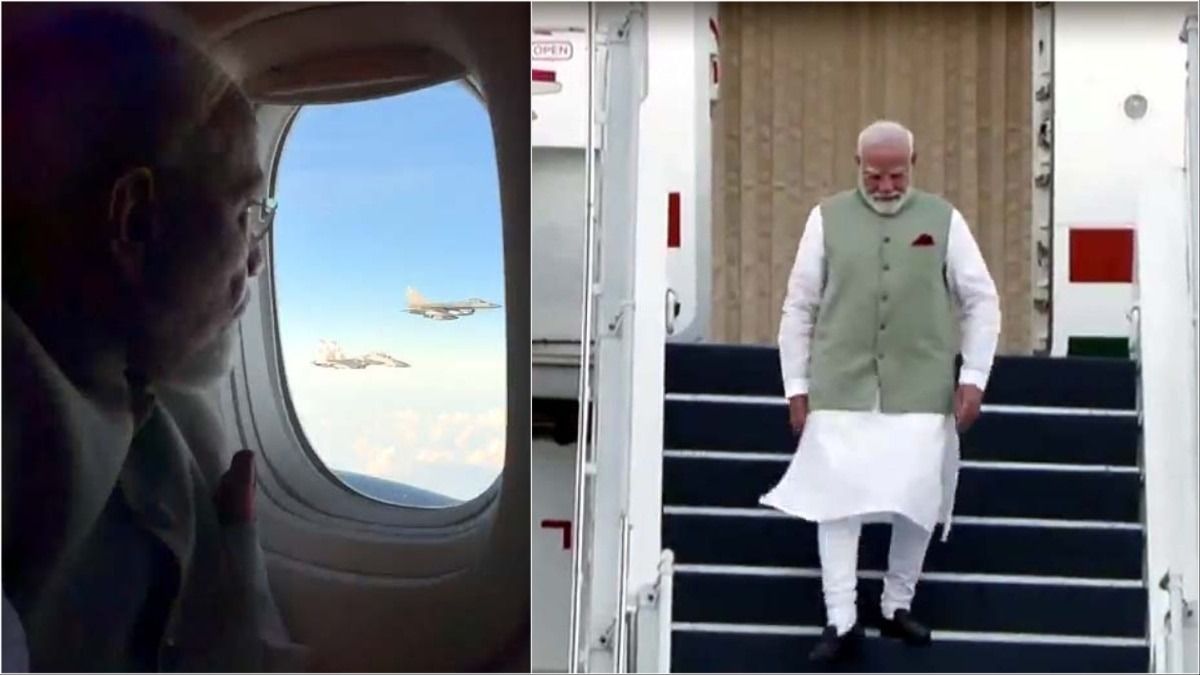 ইন্দোনেশিয়া পৌঁছলেন মোদী, PM-কে আকাশ থেকে স্বাগত জানাল একাধিক যুদ্ধবিমান