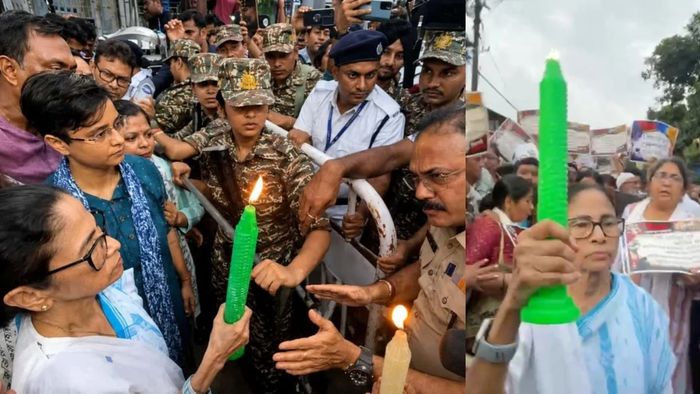 বারুইপুর থেকে প্রতিনিধি দল ফিরতেই পথে মমতা