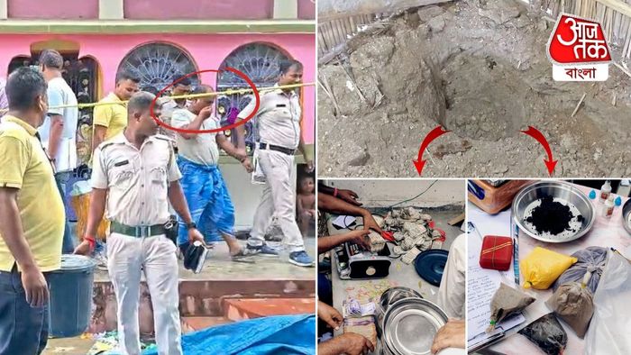 নদিয়ায় টোটো চালকের বাড়িতে উদ্ধার লক্ষ লক্ষ টাকা ও মাদক- নিজস্ব চিত্র